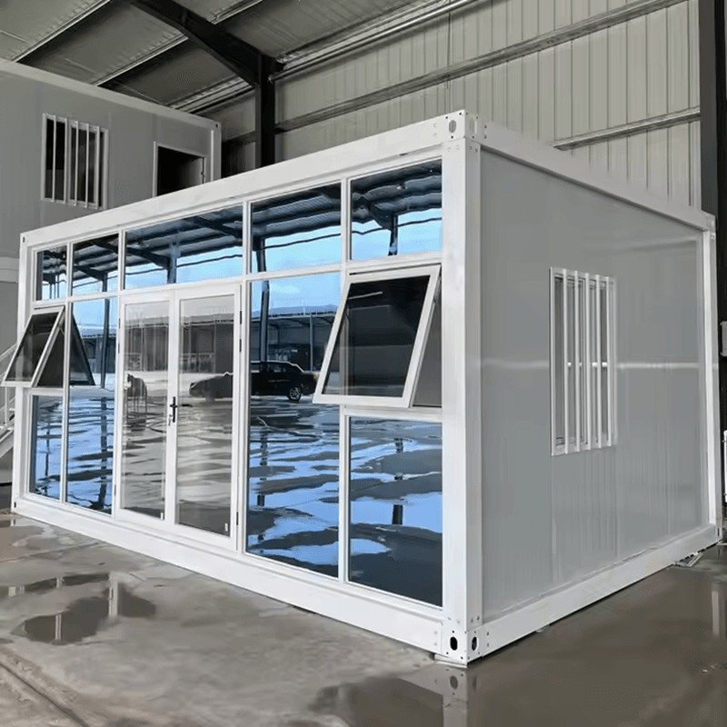 Outdoor Single-Layer Glass Sun Room Extension Prefab Container House Outdoor Single-Layer Glass Sun Room Extension Prefab Container House